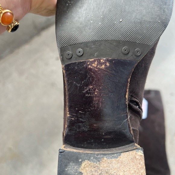 Authenticated - Prada Riding Boots - Picture 2 of 8